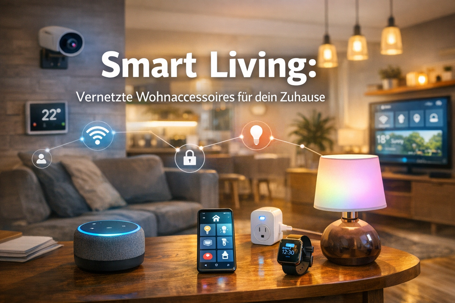 Smart Living: Vernetzte Wohnaccessoires für dein Zuhause