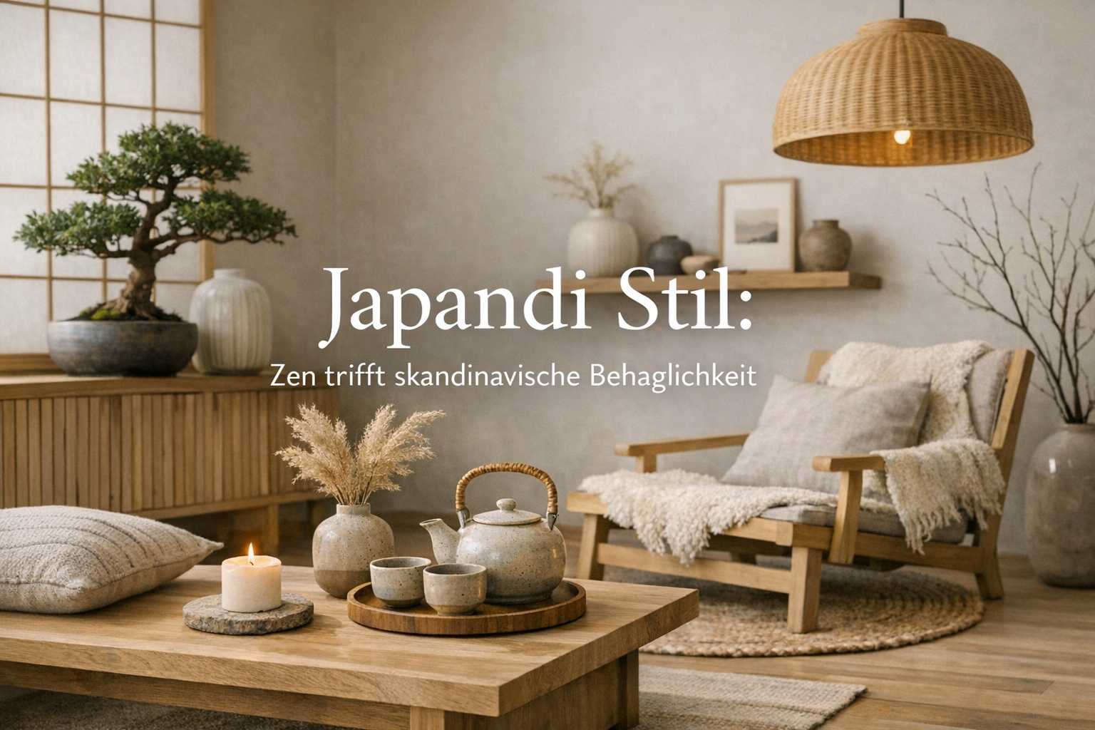 Japandi Stil: Zen trifft skandinavische Behaglichkeit